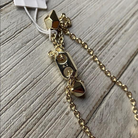 Kendra Scott Elaina Fuschia Druzy Bracelet NEW - Picture 3 of 7